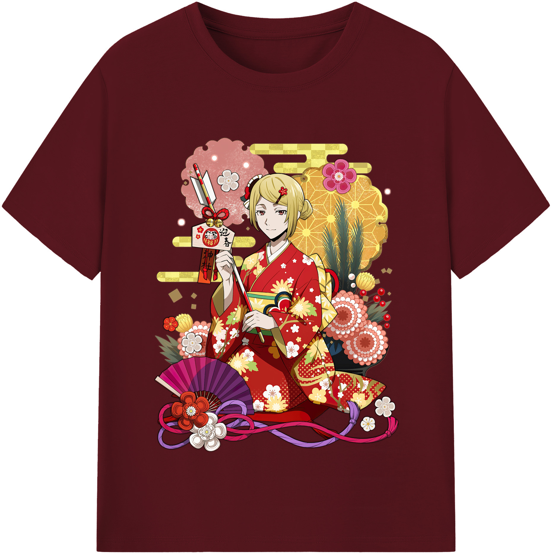 （画像用） 文豪ストレイドッグス Bungo Stray Dogs 綿100％半袖Tシャツ（フロントプリント）